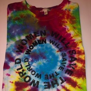 Tie dye women’s 3x plus shirt